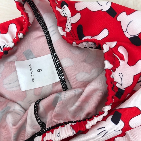 mickey hand print leggings - Picture 2 of 2